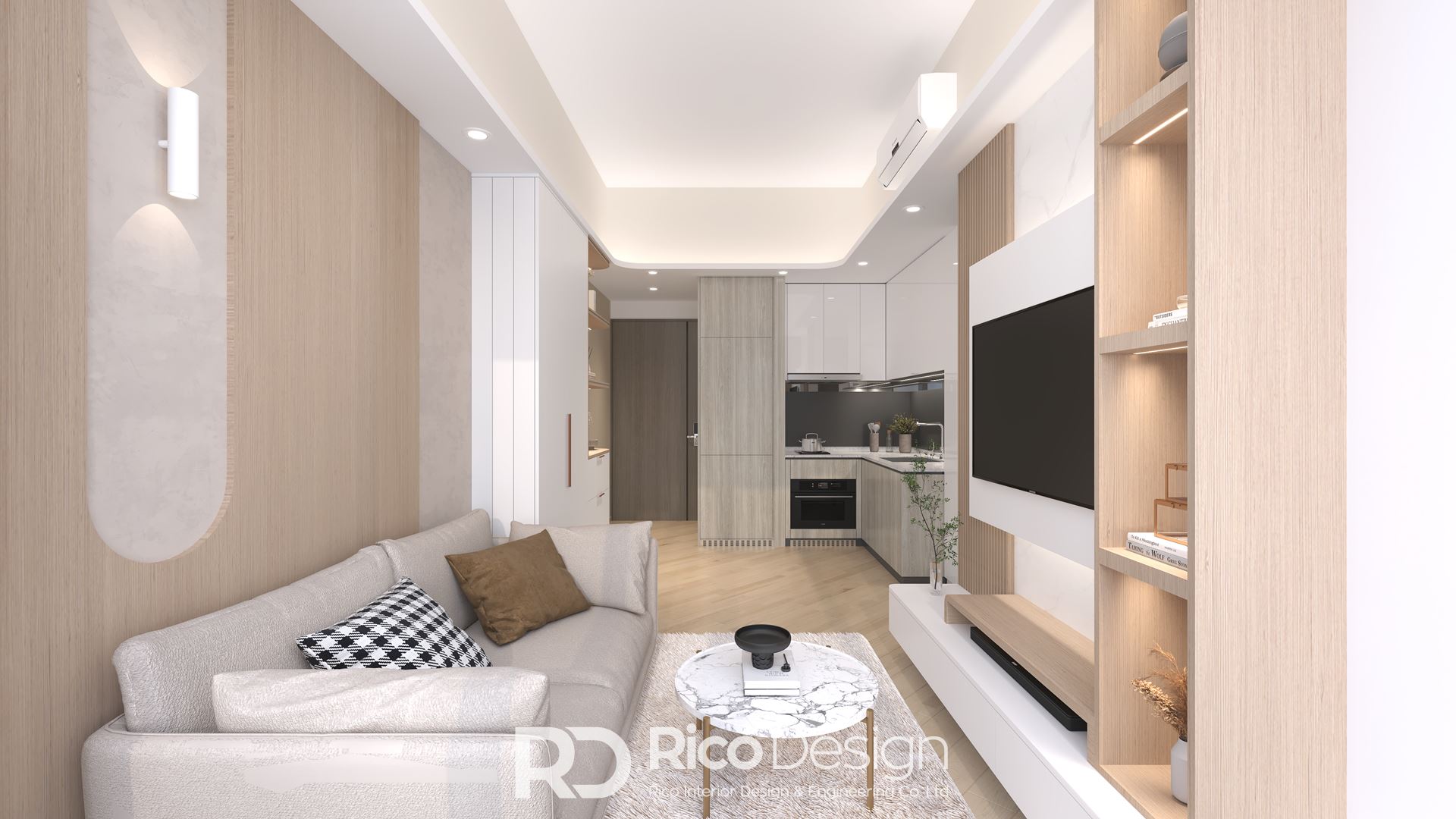 將軍澳.凱柏峰室內設計案例丨Rico Design 帝高室內設計