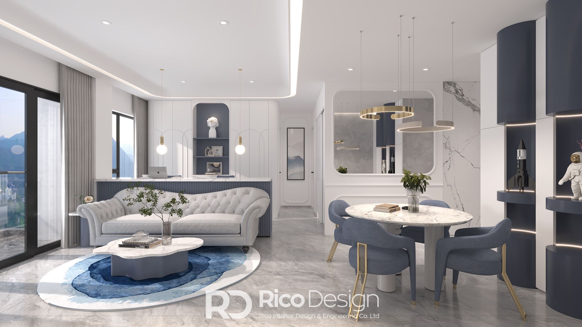啟德.天瀧裝修設計案例丨Rico Design 帝高室內設計
