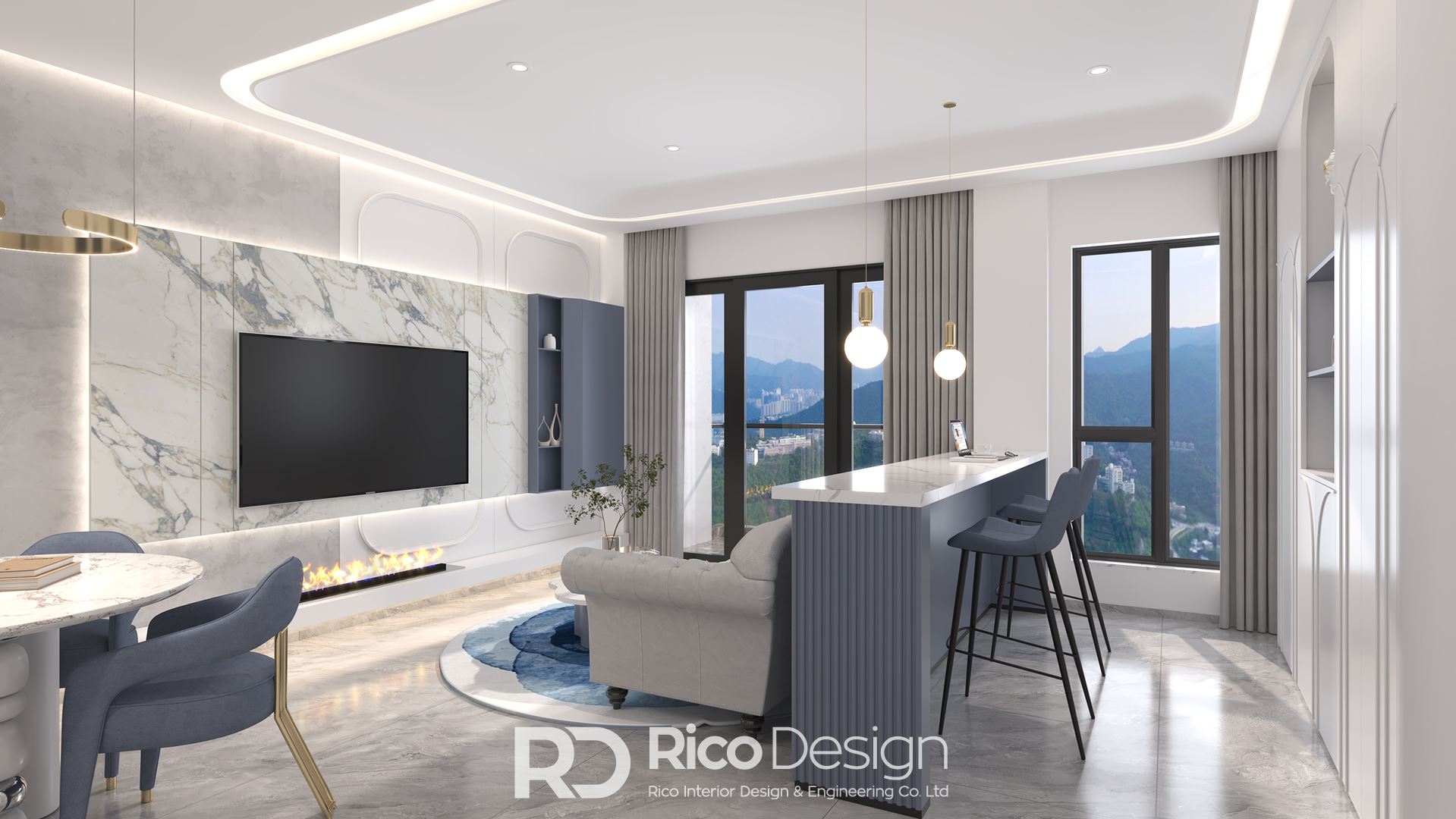 啟德.天瀧裝修設計案例丨Rico Design 帝高室內設計